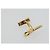 Gemelli LOUIS VUITTON Padlock Cuffs metallo Gold LV Auth 195158 D'oro - vista 12