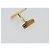 Gemelli LOUIS VUITTON Padlock Cuffs metallo Gold LV Auth 195158 D'oro - vista 13