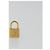 Gemelli LOUIS VUITTON Padlock Cuffs metallo Gold LV Auth 195158 D'oro - vista 2