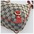 GUCCI Abbey GG Canvas Schultertasche Navy Gold 130738 Auth 193896V Golden Marineblau - Ansicht 14
