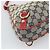 GUCCI Abbey GG Canvas Schultertasche Navy Gold 130738 Auth 193896V Golden Marineblau - Ansicht 15
