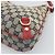 GUCCI Abbey GG Canvas Schultertasche Navy Gold 130738 Auth 193896V Golden Marineblau - Ansicht 16