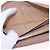 Saffiano PRADA Langbeutel aus Safiano-Leder Beige Gold Auth bs36526 Golden - Ansicht 19