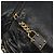 Borsa a mano Miu Miu in pelle nera e oro Auth bs36659V Nero D'oro - vista 10