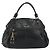 Borsa a mano Miu Miu in pelle nera e oro Auth bs36659V Nero D'oro - vista 13