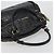 Borsa a mano Miu Miu in pelle nera e oro Auth bs36659V Nero D'oro - vista 6