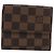 LOUIS VUITTON Damier Ebene Portefeuille Elise Wallet N61654 LV Auth 193590V - vista 2