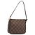 LOUIS VUITTON Damier Ebene Trousse Make Up Pouch N51982 LV Auth 193409
