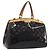 Borsa LOUIS VUITTON Monogram Vernis Blair MM 2 vie Amarante M91619 LV Auth 194675 Bordò
