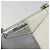 Bolsa de mão com corrente FENDI em couro Silver White Auth 194186 Prata Branco - vista 17