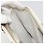 Bolsa de mão com corrente FENDI em couro Silver White Auth 194186 Prata Branco - vista 19