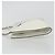 Bolsa de mão com corrente FENDI em couro Silver White Auth 194186 Prata Branco - vista 4