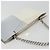 Bolsa de mão com corrente FENDI em couro Silver White Auth 194186 Prata Branco - vista 6