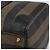 Pequin Borsa Boston FENDI in tela Pecan PVC Nero Marrone Auth hk3981 - vista 14