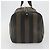 Pequin Borsa Boston FENDI in tela Pecan PVC Nero Marrone Auth hk3981 - vista 4