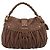Borsa a tracolla Miu Miu Matelassé con catena in pelle 2way Marrone Oro Auth 194745V D'oro - vista 2