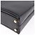Bolsa Salvatore Ferragamo Gancini em couro 2way Preta Dourada Auth 192528A Preto Dourado - vista 18