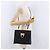 Bolsa Salvatore Ferragamo Gancini em couro 2way Preta Dourada Auth 192528A Preto Dourado - vista 28