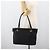 Céline Borsa a mano CELINE Nylon Black Gold Auth 195193 Nero D'oro - vista 23