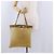 Borsa a tracolla LOEWE Anagram in pelle beige e oro autentica bs36682 D'oro - vista 20