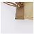 Borsa a tracolla LOEWE Anagram in pelle beige e oro autentica bs36682 D'oro - vista 6