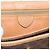 Céline Borsa a tracolla CELINE Macadam Canvas PVC Leather Brown Gold Auth 194297A Marrone D'oro - vista 12