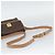 Céline Borsa a tracolla CELINE Macadam Canvas PVC Leather Brown Gold Auth 194297A Marrone D'oro - vista 7
