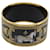Hermès Bracelet HERMES Emile TGM métal Cloisonné Marron Foncé Auth 191963V  - vue 2