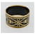 Hermès Bracelet HERMES Emile TGM métal Cloisonné Marron Foncé Auth 191963V  - vue 4