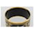 Hermès Bracelet HERMES Emile TGM métal Cloisonné Marron Foncé Auth 191963V  - vue 7