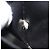Borsa a tracolla PRADA pelle Saffiano Silver Auth bs36601 Argento - vista 12