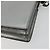 Borsa a tracolla PRADA pelle Saffiano Silver Auth bs36601 Argento - vista 17