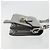 Borsa a tracolla PRADA pelle Saffiano Silver Auth bs36601 Argento - vista 3