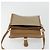 Céline Borsa a Tracolla CELINE Macadam PVC Pelle Beige Tono Oro Auth 194144A - vista 18
