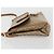 Céline Borsa a Tracolla CELINE Macadam PVC Pelle Beige Tono Oro Auth 194144A - vista 4
