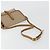 Céline Borsa a Tracolla CELINE Macadam PVC Pelle Beige Tono Oro Auth 194144A - vista 7
