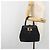 Bolsa de mão GUCCI Canvas Black Gold Tone 002 1103 Auth BA14728A Preto - vista 23