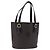 Céline CELINE Macadam Canvas Tote Bag PVC Leder Schwarz Gold Auth 194870V Golden