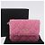 CHANEL Matelasse Chain Shoulder Pouch Tweed Pink Gold CC Auth 193594SAM Rosa D'oro - vista 12