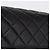 Borsa CHANEL Matelasse Double Face in pelle d'agnello nera e oro CC Auth 194872SAM Nero D'oro - vista 2