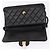 Borsa CHANEL Matelasse Double Face in pelle d'agnello nera e oro CC Auth 194872SAM Nero D'oro - vista 21