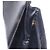 Borsa CHANEL Matelasse Double Face in pelle d'agnello nera e oro CC Auth 194872SAM Nero D'oro - vista 25