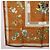 Hermès HERMES Carre 90 Foulard "Quai Aux Fleurs" Seta Marrone Auth 192550 - vista 8