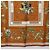 Hermès HERMES Carre 90 Foulard "Quai Aux Fleurs" Seta Marrone Auth 192550 - vista 9
