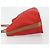 Borsa Tote Salvatore Ferragamo Gancini Canvas Rossa Argento Auth 193384V Rosso - vista 4