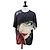 T-shirt LOEWE x Studio Ghibli Il castello errante di Howl Auth 167473SM Blu navy