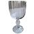 Baccarat Set de 2 verres à vin en cristal Argenté