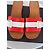 Bottega Veneta Leder-Mules Orange - Ansicht 2