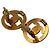 Orecchini a clip Chanel placcati oro D'oro - vista 6