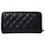 Cartera larga Chanel Matelassé Negro - vista 2